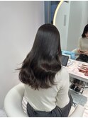 縮毛矯正・ストレート/くびれヘア/ハイライトカラー