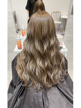 ロビン 反町横浜店(robin) 憧れロングハイトーン/キャラメルミルクティー反町美容室