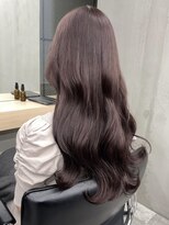 ギークス(GEEKS) 【GEEKS渋谷】ピンクグレージュ/スーパーロング/秋冬カラー/艶髪