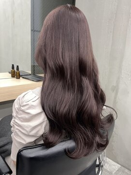 ギークス(GEEKS) 【GEEKS渋谷】ピンクグレージュ/スーパーロング/秋冬カラー/艶髪