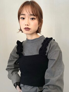 トリッカ 銀座(tricca) ショートボブ/ボブ/カット/レイヤー/顔周り/レイヤーカット/前髪