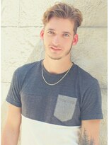 ワースホワイル(WORTH WHILE)&nbsp;刈り上げセンターパートサーフカール波巻きツイストスパイラル