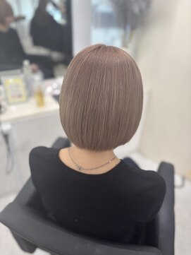 マーシュ ルーヴェ(marshu Luve) ミルクティーグレージュ/透明感カラー/ケアブリーチ