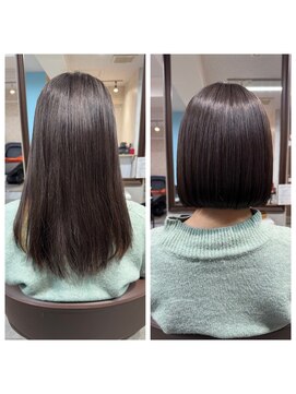 アヤメ(ayame) 縮毛矯正_ボブ_3