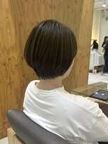 ルディー バイ ヘアーポケット(rudii by HAIR POCKET)&nbsp;まろベージュ×ショートボブstyle