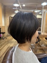 トータルビューティーサロン プリエ(prier)&nbsp;ノンジアミンカラー丸みショート