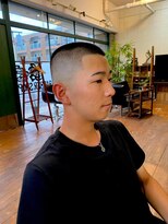 剪 坊主フェード
