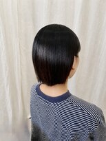 ココカラヘアー ニコ(cococara hair nico) 切りっぱなしボブ/韓国ボブ/艶カラー