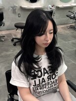 ジーニー 千葉(GENiE) 韓国レイヤーカット/顔周り/ダークグレージュ/【古荘竜生】