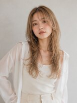 きいろのゾウ&nbsp;ハイトーンカラー/レイヤーロング/ウルフカット