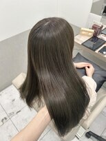 エレノア 池袋店(Eleanor)&nbsp;ブリーチなしカラー/オリーブグレージュ