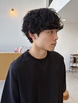 エマン(AIMANT)&nbsp;メンズ　シャドウパーマ