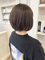 キャアリー(Caary) 福山市Caary大人丸みショートツーウェイバングフレンチボブ