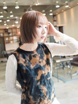 ドゥーア 代官山(Door)の写真/【カット+カラー￥9,900】顔まわりにこだわった小顔見せカットで、どこから見ても美シルエット◎