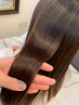 ★気になる顔周りのクセ毛に★顔周り縮毛矯正＆カット　