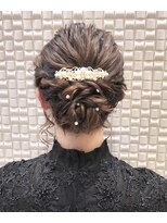 【新宿 Olive’s by neolive】ルーズパールアレンジ