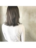 軽めロブ&透明感グレー!