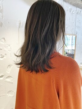 コフィー バイ メルト 吉祥寺(cofy by melt) 【三ツ井純】ゆるふわミディ アッシュベージュカラー 透明感