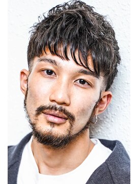 メイドマンバーバーショップ 西宮北口(MADE MAN BARBER SHOP) 【西宮初かりあげ専門店☆】フェードバーバー七三分け短髪パーマ