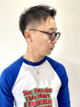 フォーク FOLK 【FOLK】スパイラル センター マッシュ ツーブロック ツイスト