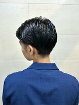 グレイスフル バーバープラチナム 六本木店(Graceful Barber platinum)&nbsp;ツーブロックツヤ感73アップバング