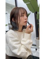 【Lond表参道倉崎涼】横顔まで美しく彩るインナーカラー