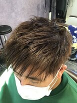 アンジュ(ange)&nbsp;前下がりツーブロックショートヘア