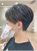 インナーカラー刈り上げハンサムショート【RENJISHI 松岡】