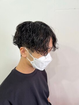 ナンバー リコ 名駅 ジャム 名古屋(N° rico JAM) メンズパーマ　メンズカジュアル　刈り上げ　マッシュショート