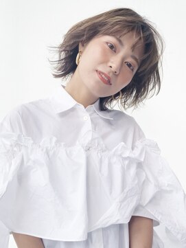 アイティーバイアルバム 松戸店(IT by ALBUM) ワンカールレイヤー_外ハネボブセクションカラー_48617