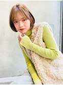 ACE横浜 大人ボブ×ハイトーンベージュ