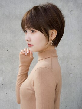 エインアンリー 表参道(AIN.ANLY.) 前髪ありショートボブ20代30代40代【AIN.表参道】川原大地