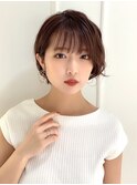 大人可愛いカジュアルショート/30代/40代/50代/小顔/ゆるふわ