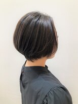 ヘアーライズ 池袋東口店(hair RISE) ショートボブ×白髪ぼかしハイライト