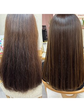 アイエン(aien) 究極の髪質改善！酸性縮毛矯正で叶う◎地毛風ストレート♪