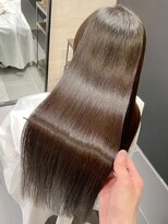 美髪縮毛矯正*髪質改善トリートメント*グレーベージュ*白髪染め