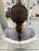 エクリフルール(equri fleur)&nbsp;【目黒】編みおろし お呼ばれヘアセット