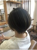 30代40代50代・絶壁解消・前下がりくびれショートボブ【谷嵜】