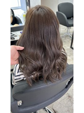 ピノ(pino.) ブリーチなしグレージュ赤み消し