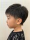 リリー(Lily)の写真/【キッズカット￥2200】お子様と一緒にご来店も大歓迎♪忙しいママさんも、ゆったりとした時間を…。