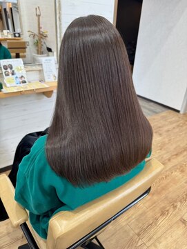 スカイ(SKY) 透明感カラー/髪質改善/縮毛矯正/レイヤーカット/ダブルカラー