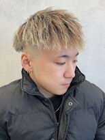 ルースト 西院店(ROOST)&nbsp;縦落ちツイスト×金ハイライト