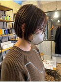 【札幌白石】ミニボブ/長め前髪/ボブ/ボブヘア/学生カット