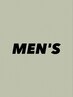 【men's cut】カット＋カラー＋ヘッドスパ＋眉カット