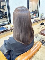 エトネ ヘアーサロン 仙台駅前(eTONe hair salon)&nbsp;艶髪　髪質改善縮毛矯正　グレージュカラー