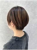 大人ショートボブ
