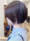 【Say.福岡】丸みショート×髪質改善×縮毛矯正×トリートメント