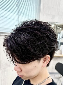 ビカムメンズヘアー 栄店(become men's hair) フェザーパーマ