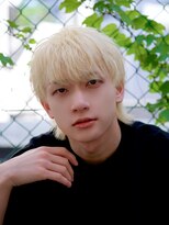 ポプルス(popls)&nbsp;マッシュウルフ/メンズウルフ/ハイトーンウルフ/ウルフカット