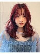 リコバイアフロート(riko by afloat)&nbsp;ボルドーカラー/チェリーレッド/暖色カラー